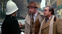 Philippe Noiret e Ugo Tognazzi nel film AMICI MIEI - 1975