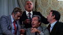 Dulio Del Prete, Adolfo Celi, Ugo Tognazzi e Philippe Noiret nel film AMICI MIEI - 1975