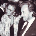 Franca Bettoja e Ugo Tognazzi