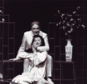 Ugo Tognazzi e Arturo Brachetti in M. BUTTERFLY - 1989