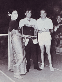 Franca Bettoja e Ugo Tognazzi