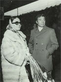 Franca Bettoja e Ugo Tognazzi
