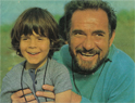 Gianmarco Tognazzi e Ugo Tognazzi